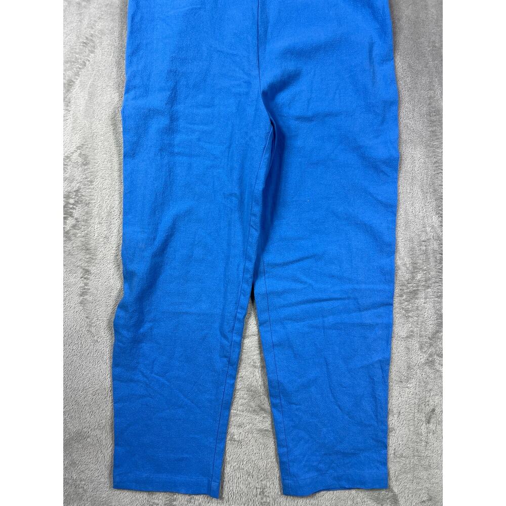 Ilana Kohn Blue Cotton Jumpsuit Romper Size 4 Small Short Sleeve Minimalist USA - Picture 7 of 11